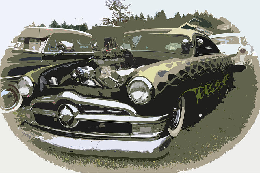 1950 Ford Coupe Photograph 1950 Ford Coupe Fine Art Print Steve McKinzie