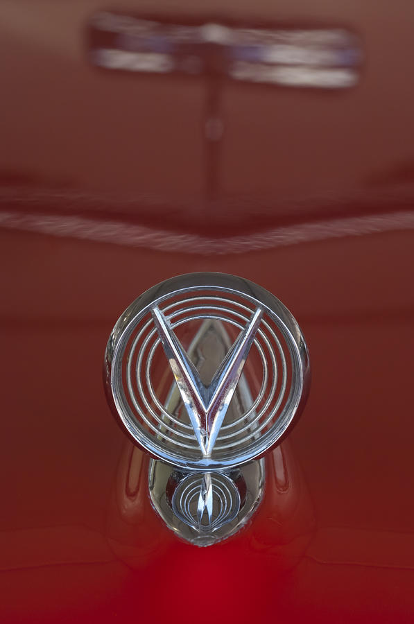 1955 Buick Special Convertible Hood Ornament Photograph 1955 Buick Special