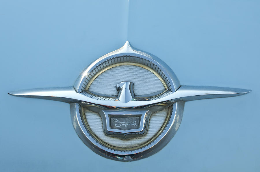 1959 Chrysler Imperial Emblem Photograph 1959 Chrysler Imperial Emblem 
