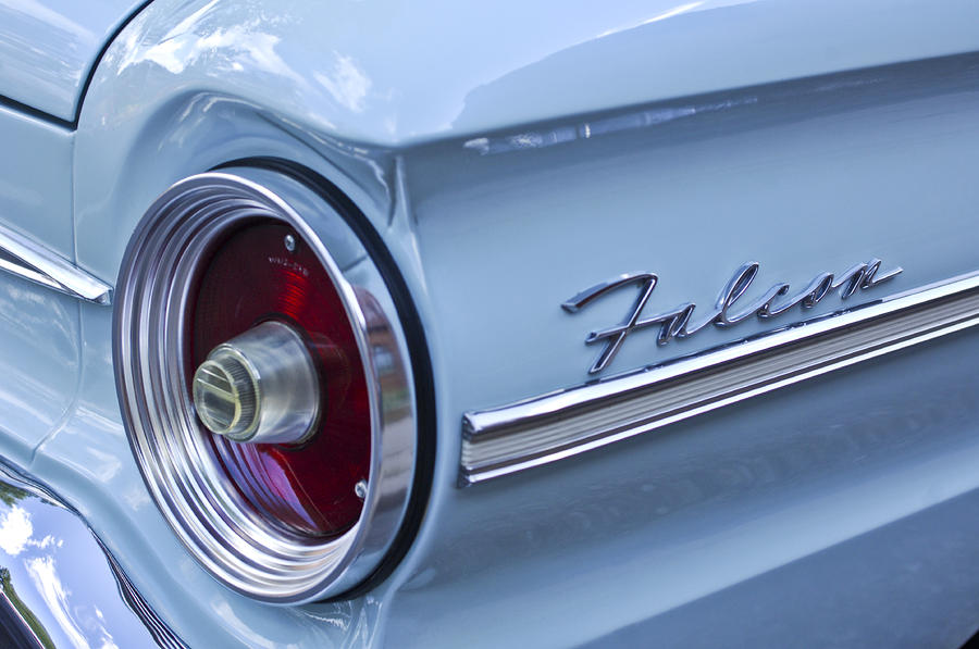 1963 Ford Falcon Convertible Taillight Photograph 1963 Ford Falcon 