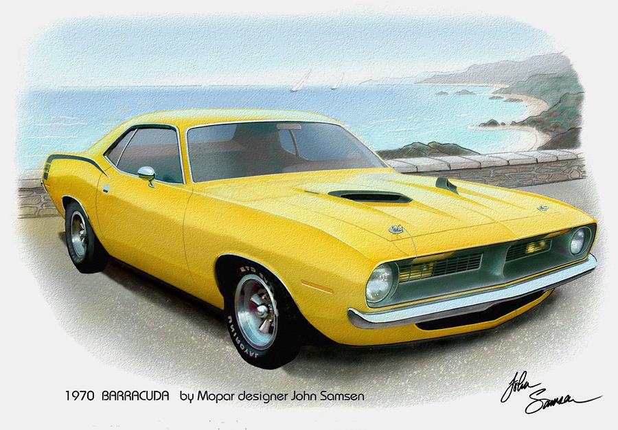 Muscle Car Paintings