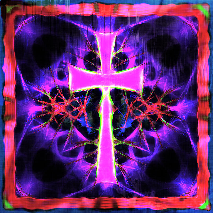 Abstract Crucifix