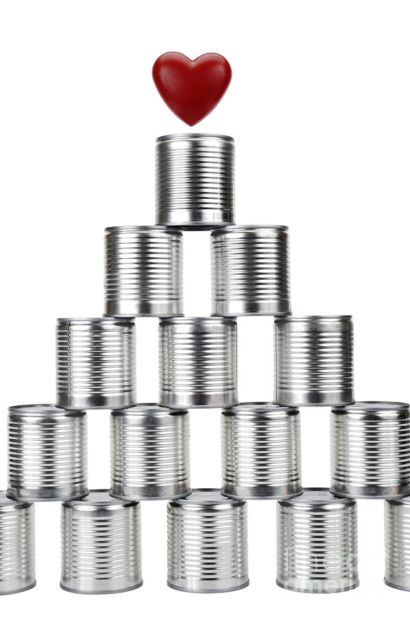 Tin Can Pyramid