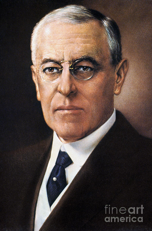 Woodrow Wilson (1856-1924) By Granger