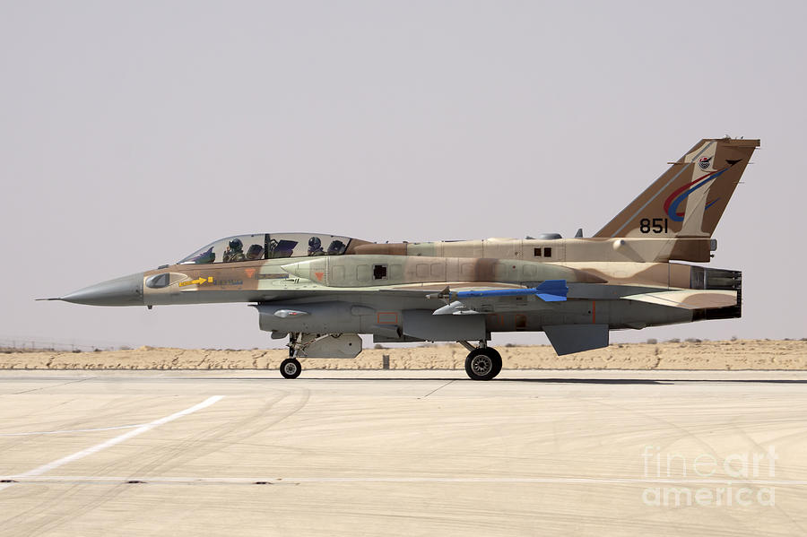 Iaf F-16i Fighter Jet Photograph By Nir Ben-yosef