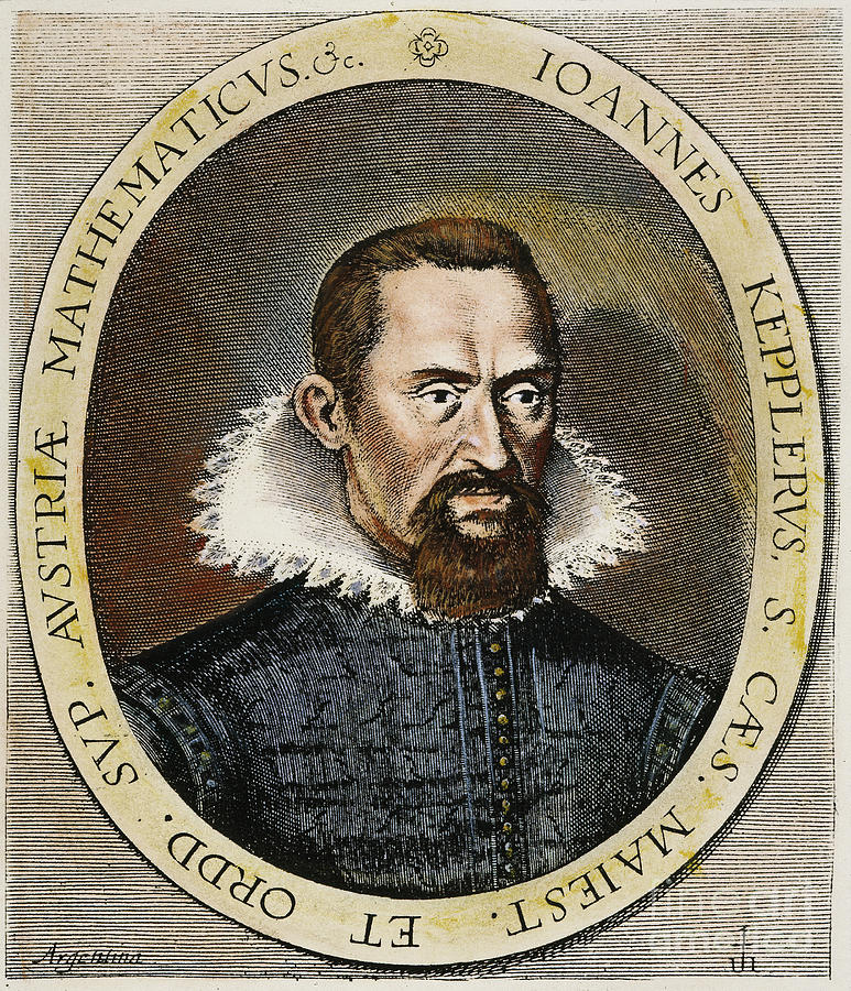 Johannes Kepler (1571-1630) Photograph By Granger