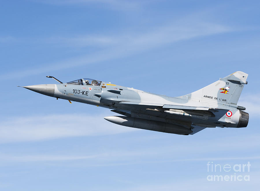 Mirage C Of The French Air Force Photograph By Gert Kromhout Pixels