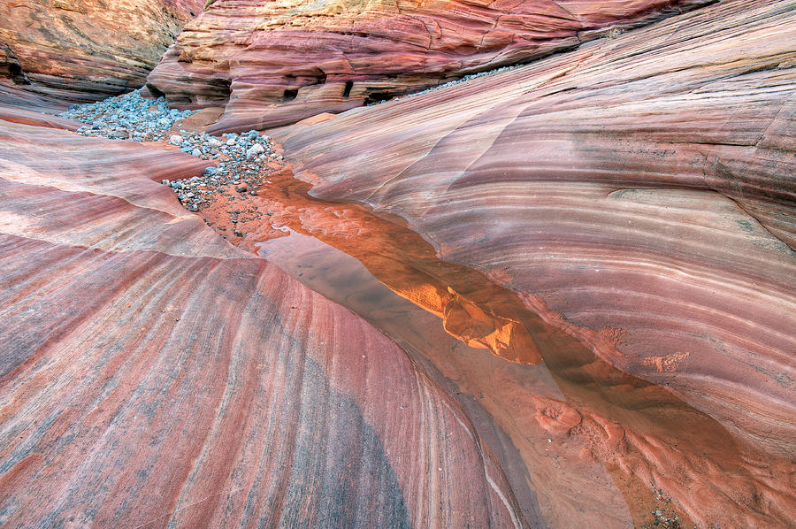 Slot canyon valley of fire
