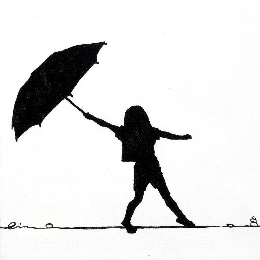 umbrella silhouette clip art - photo #15