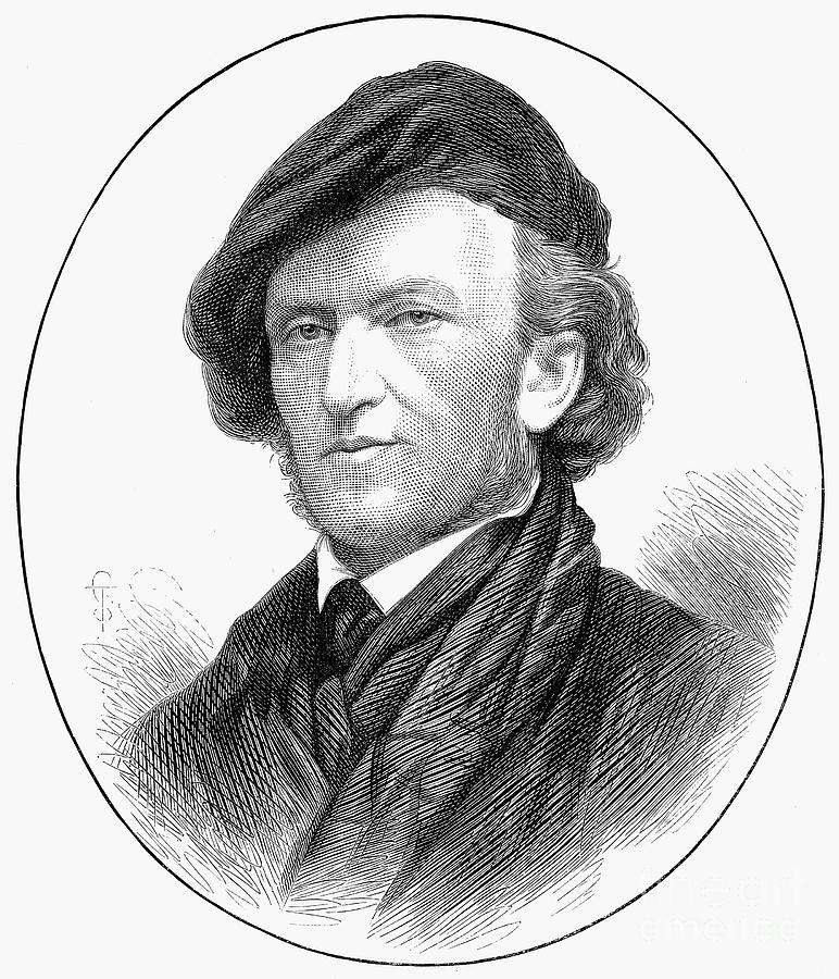 Richard Wagner (1813-1883) Photograph By Granger