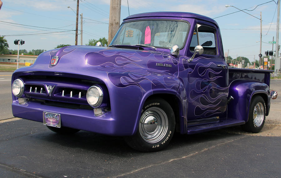 53 Ford Pickup Photograph 53 Ford Pickup Fine Art Print Loyd Hampson