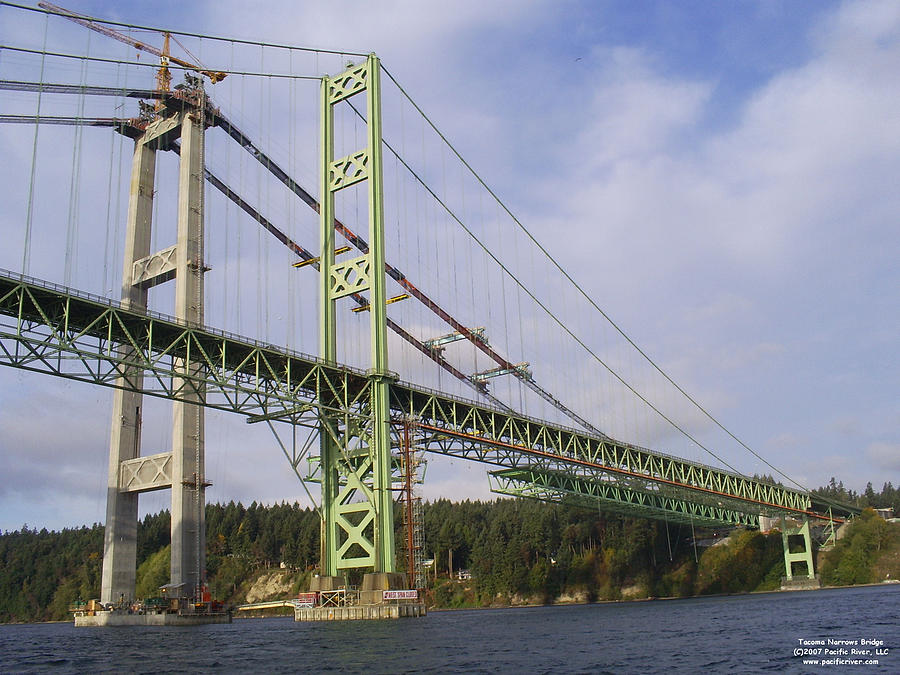 The New Tacoma Narrows Bridge By Alan Espasandin