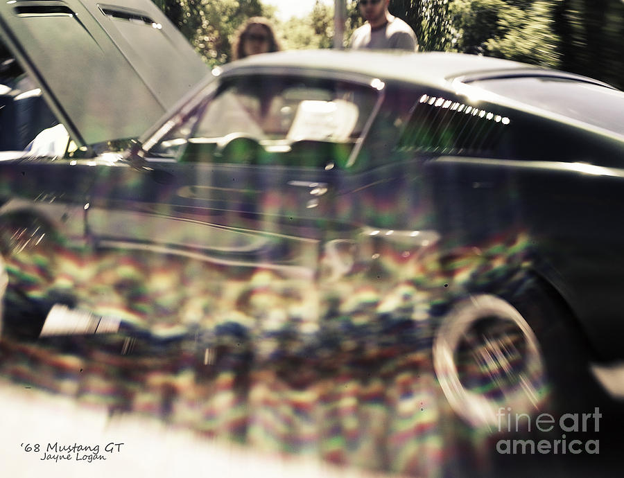 68 Ford Mustang GT Photograph 68 Ford Mustang GT Fine Art Print