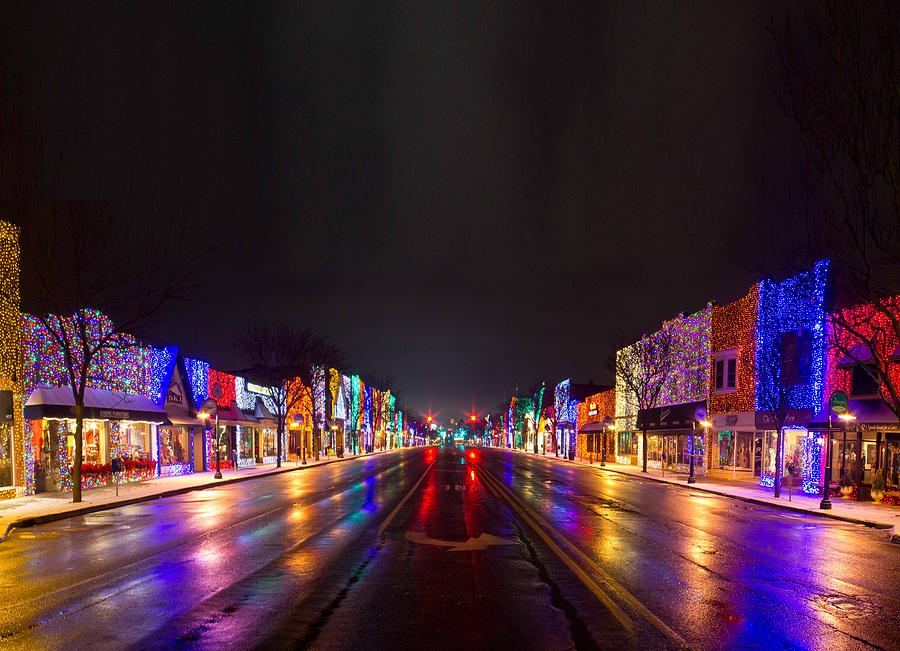 Rochester Christmas Light Display by Twenty Two North Photography