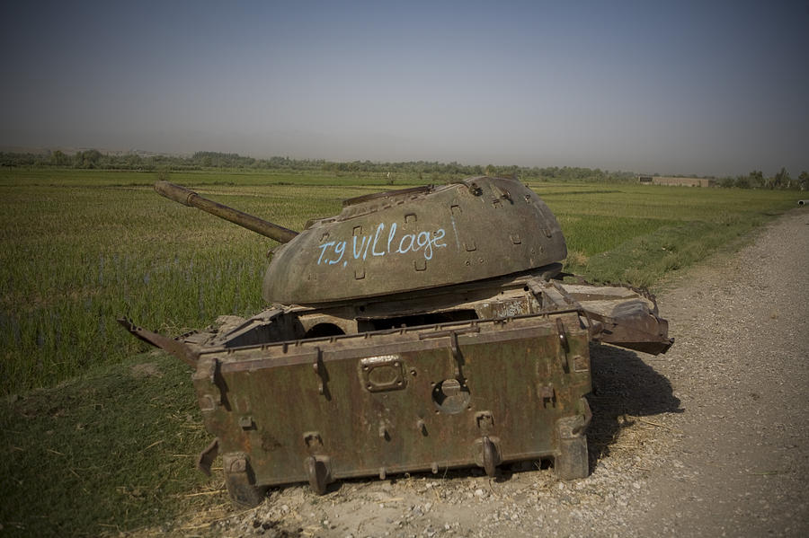 Abandoned Russian Tank In Northern Photograph By Aj Wilhelm