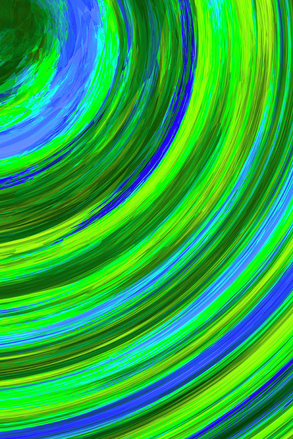 green swirl image
