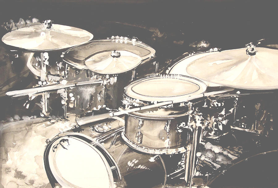 Abstract Drum Kit