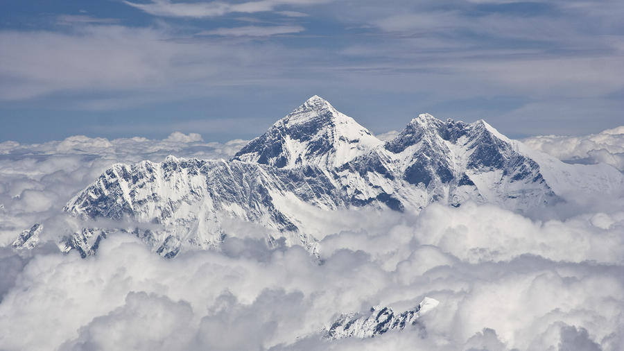 Aerial View Of Mount Everest By Hitendra SINKAR