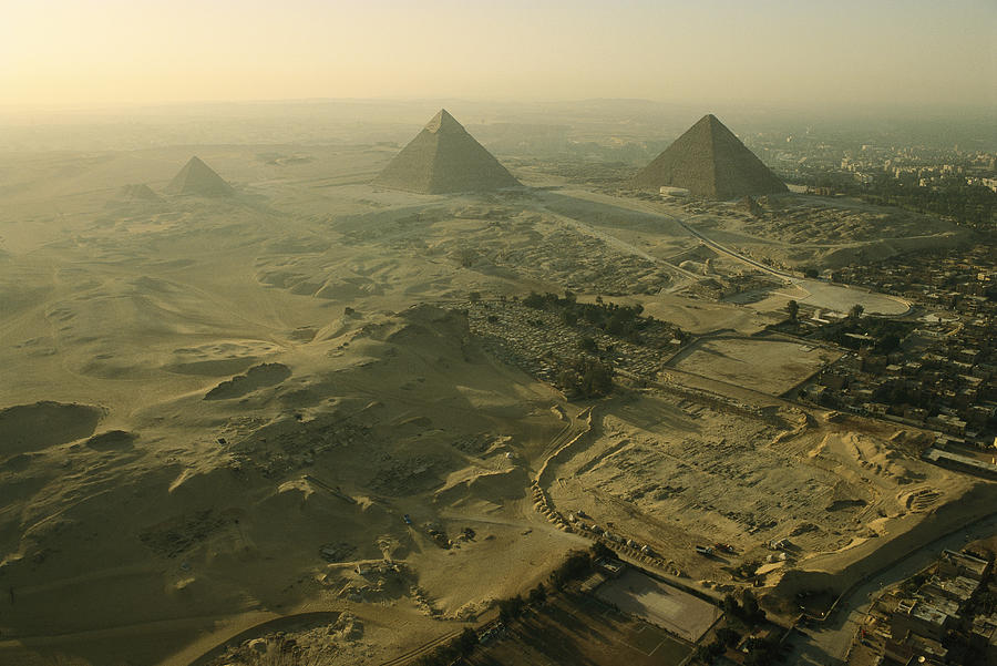 Pyramids Aerial