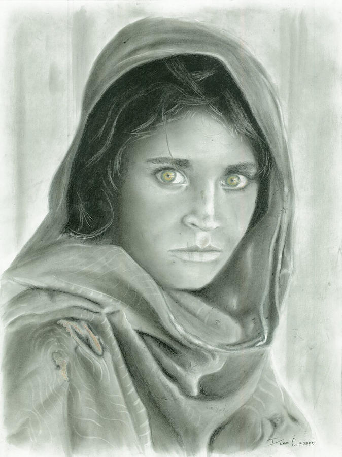 Afghan Girl Poster