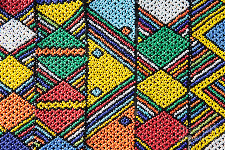 African Beadwork 1 Photograph by Neil Overy
