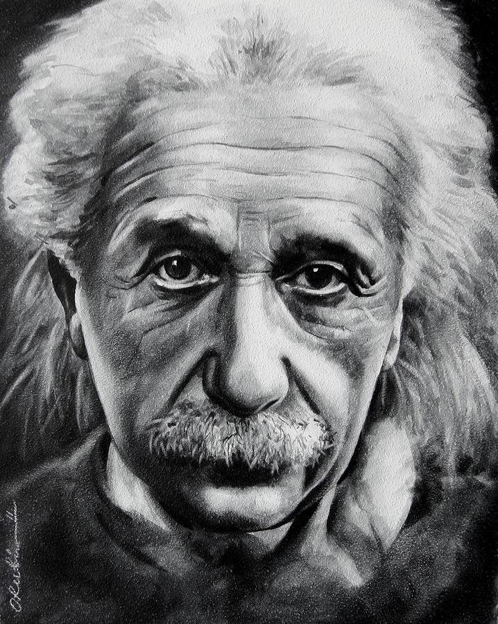 Portrait Of Einstein