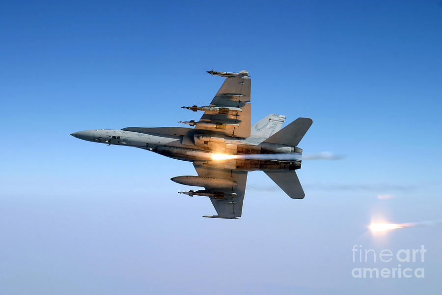 An Fa C Hornet Aircraft Tests Photograph By Stocktrek Images Fine