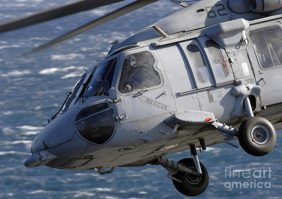 An Mh 60s Seahawk Helicopter Photograph By Stocktrek Images