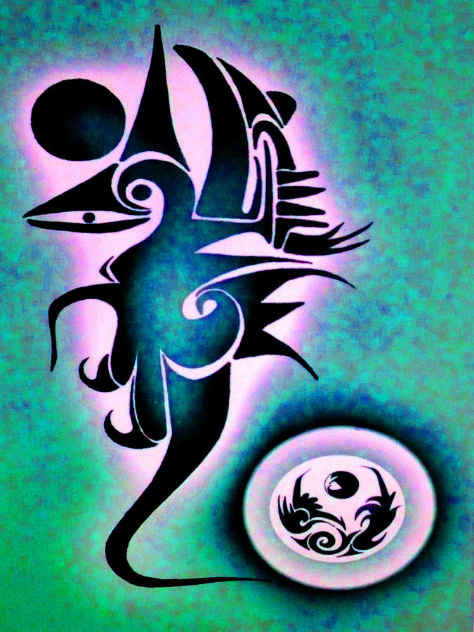 Animism No2 Digital Art By George Page