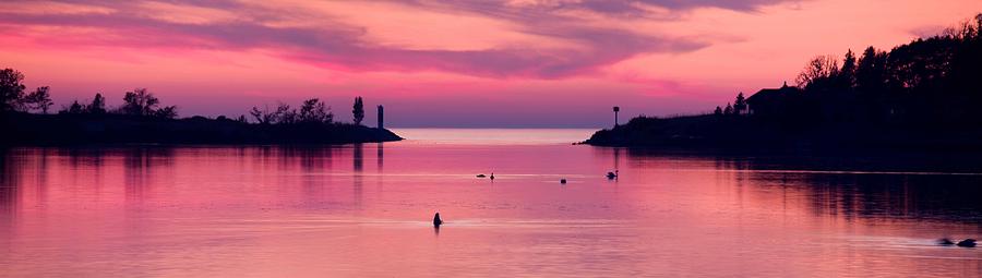 Arcadia Lake Sunset Photograph By Twenty Two North Photography Pixels