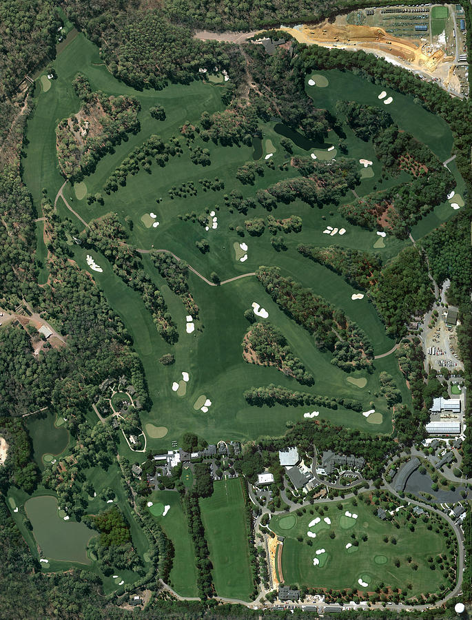 Augusta National Aerial Masters Photo 1 Photograph Augusta National