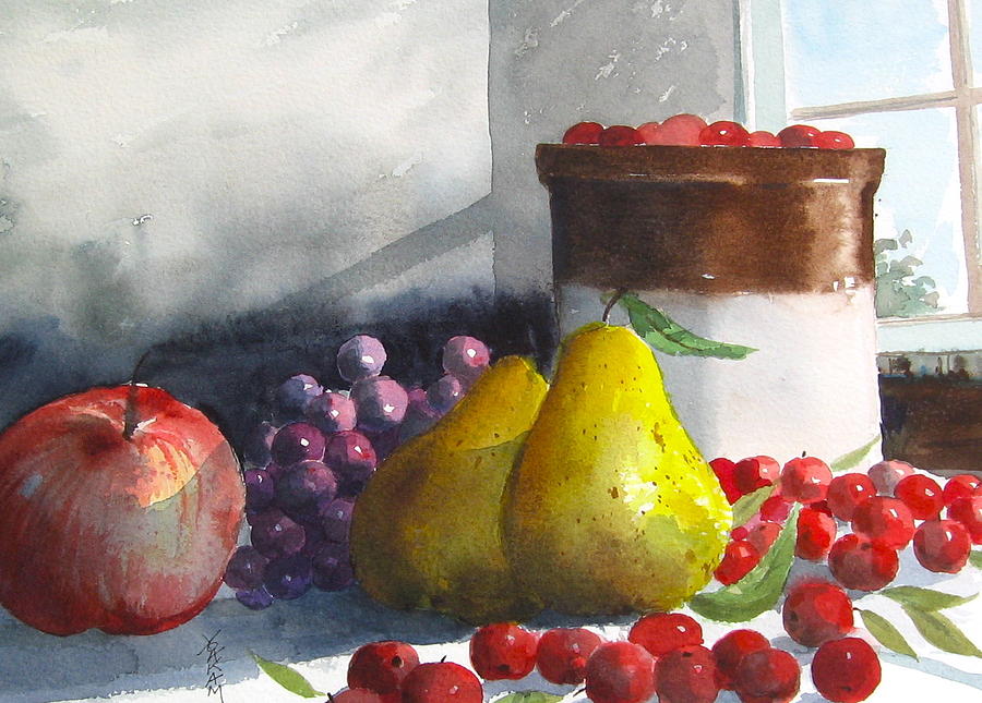 Autumn Fruits Painting By Richard Yoakam Fine Art America