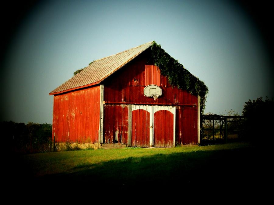 Basketball Barn by Michael L Kimble