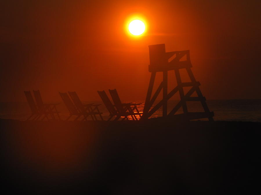 Beach Chair Silhouette