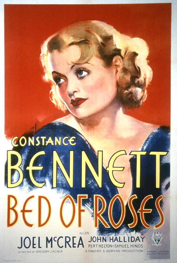 Bed Of Roses Constance Bennett 1933 Photograph Bed Of Roses Constance 