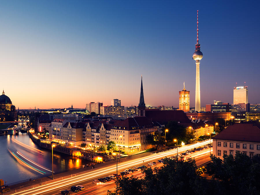 Berlin Germany Skyline