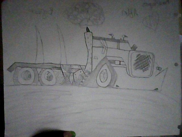 Big Truck Drawing