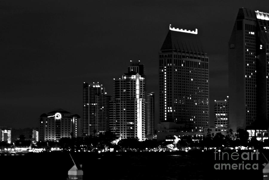 Black And White Building Blocks Photograph by Virginia Hagerty