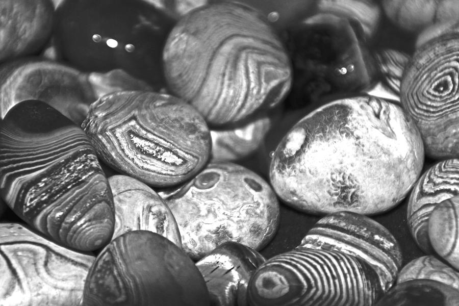Black And White Stones by John Stuart bstock