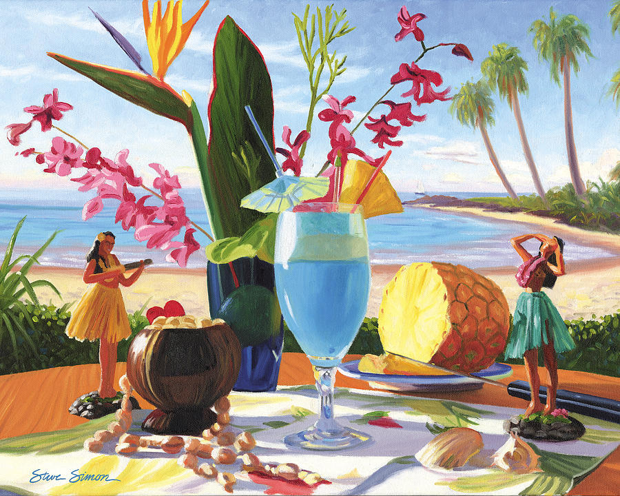 Blue Hawaiian by Steve Simon