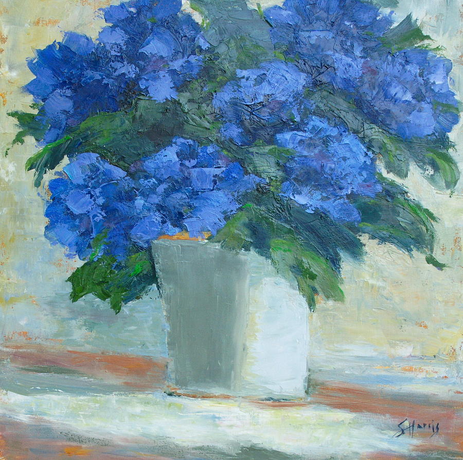 Blue Hydrangea Paintings