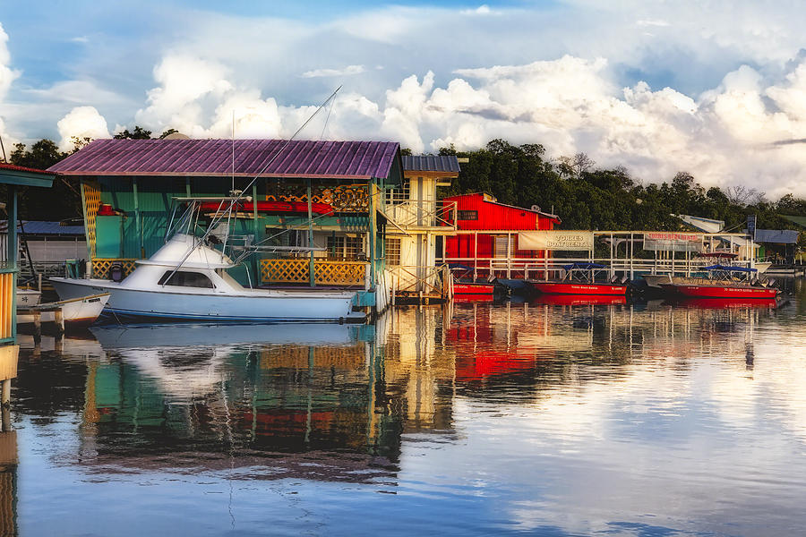 Boathouses Of La Parguera Photograph by Oze