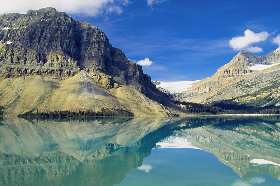 Bow Lake,alberta,canada Photograph By Axiom Photographic