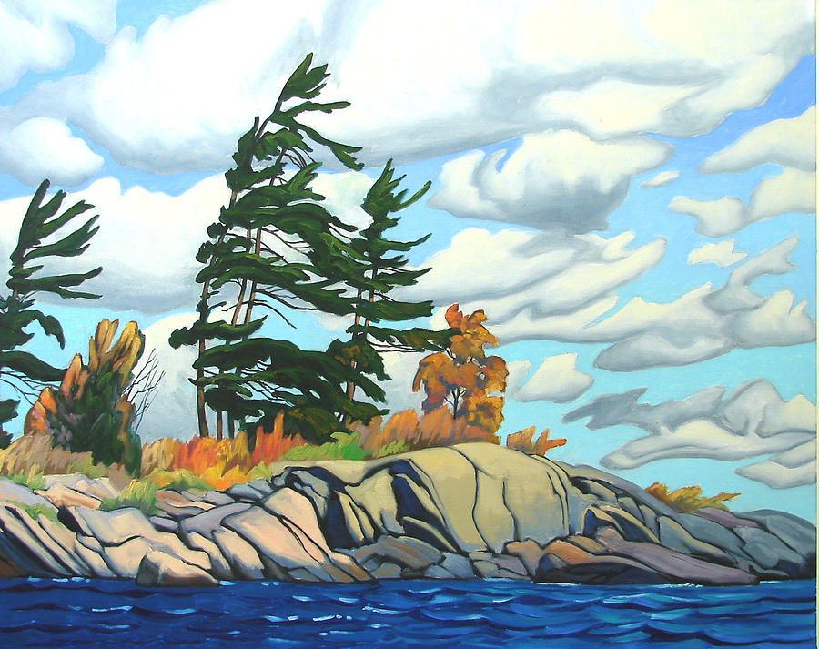 Breezy Day Georgian Bay By Paul Gauthier