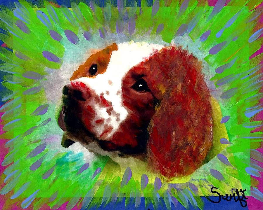 Brittany Spaniel Paintings