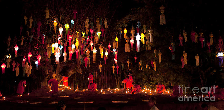 Buddhist Candles