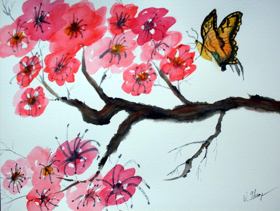 Butterflies And Blossoms