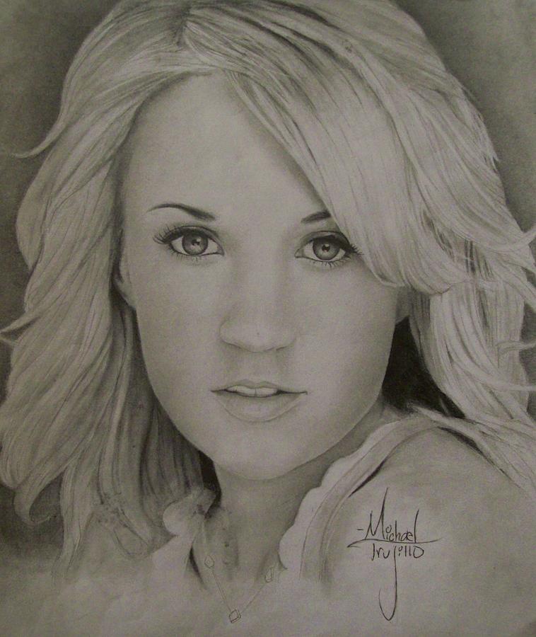 Carrie Underwood Drawing Drawing