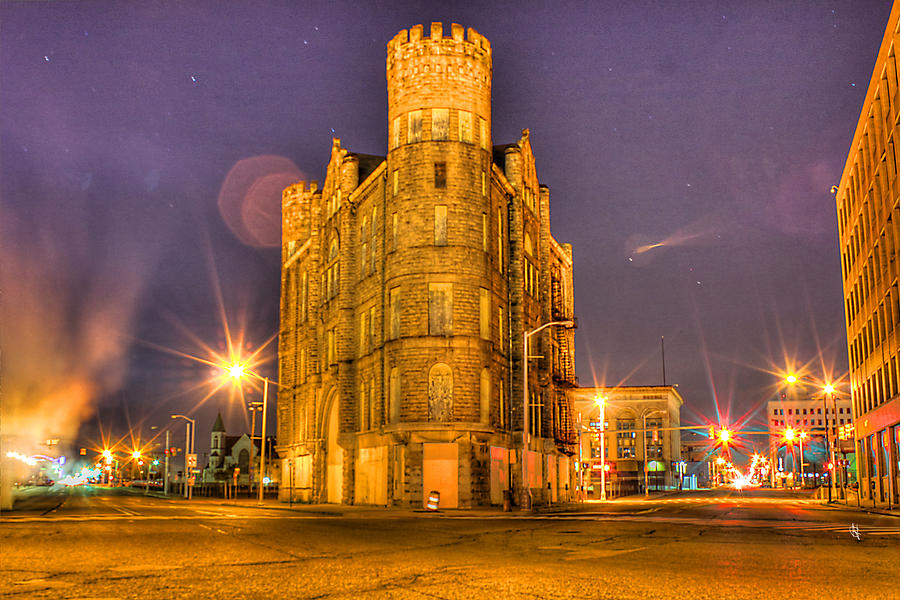 Cass Castle Detroit Mi by Nicholas Grunas