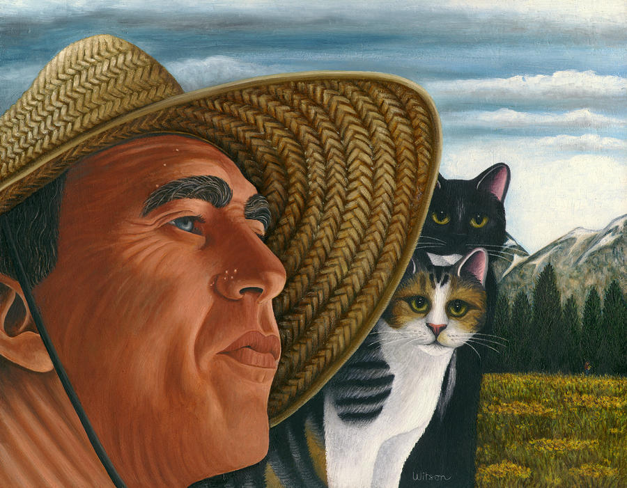 Cat In Sombrero